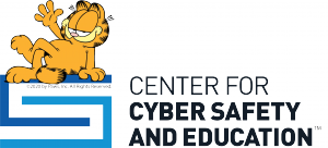 Center for Cyber Safety and Education logo with Garfield