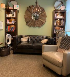 Dr. Michael Dadson's cozy Langley counselling clinic helps clients feel safe and at ease