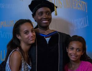 Dr. Margaret Curlew and Daughters