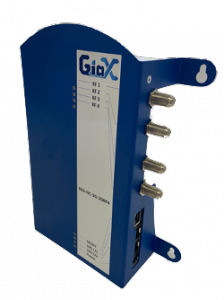 GiaX™, der weltweit führende Anbieter von Innovationen für Koaxialnetzwerke, bringt DOCSIS™ Provisionierung für das IRIS™ Produktportfolio auf den Markt The 4 port IRIS Network Controller, the NC-3G-20RF4