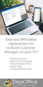 DejaOffice for Outlook