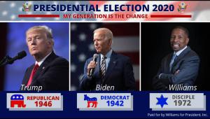 The United States has only had one Black candidate elected to be President in the United States history -- the last was in 2008 Independent, Trump and Biden