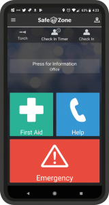 SafeZone app