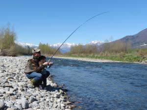 Fishing with a kid