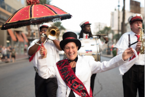 New Orleans Second Line Parade