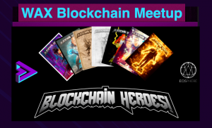 The tenth WAX Blockchain Meetup organized jointly by Malta Block and EOSphere is scheduled for 13th of October, 2020 at 7 pm Central Time WAX Blockchain Meetup
