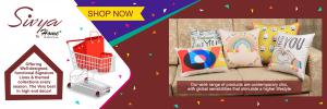 Sivya by Home, born with a desire to add a Pop of color, fun, and playfulness to brighten up your everyday life Sivya by Home Banner