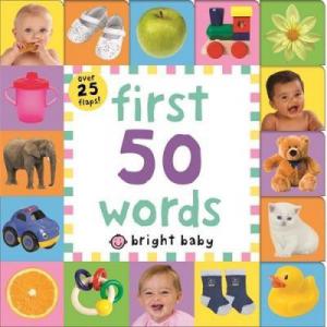 First 50 Words Bright Baby