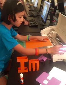 Several Massachusetts-based organizations are celebrating Massachusetts STEM Week 2020 by announcing news of a generous grant from Dassault Systèmes US Foundation, which was established by Dassault Systèmes, a world leader in 3D design software with U Girl student using web-based FabMaker STEM program to design and fabricate inventions