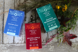 Sip into the holidays with the release of new festive blends and holiday gift boxes from Asheville Tea Company Asheville Tea Company Holiday Blends