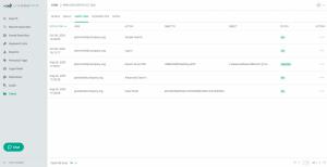 Audit logs saved in Cases in Jatheon Cloud