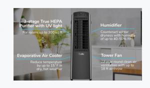 AIR COMFORT DREAM-COME-TRUE WITH THE QUILO AVIANCE™ 4-IN-1 ALL SEASON AIR CLIMATIZER Quilo