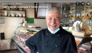 Giuseppe is smiling and thriving and applying the protocols of how to stay well.