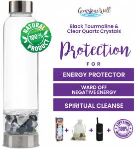 whats included in a gemstone water bottle set