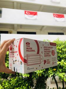 Singapore’s The Wellness Fellows Launches First Surgical Masks Manufactured in ISO 7 Cleanroom Environment The Mask Fellows Limited Edition SG55 Surgical Mask