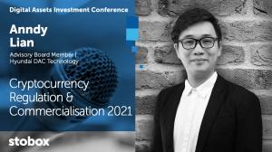 Anndy Lian gave a speech on “Cryptocurrency Regulation & Commercialisation 2021” at the Digital Assets Investment Conference on 13 November 2020 Anndy Lian: “Regulation & Commercialisation 2021”