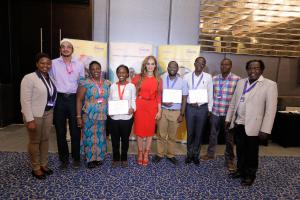 Merck Foundation, the philanthropic arm of Merck KGaA Germany marked ‘World Hypertension Day 2019’ by building hypertension care capacity in Africa and Asia through their nationwide programs Dr. Rasha Kelej, CEO of Merck Foundation “Merck Foundation launched ‘Merck Hypertension Award’ in 2016 in more than 40 African and Asian universities in partnership with health ministries, First Ladies and Academia Winners of the Merck Hypertension Award 2017 were announced last year “At Merck Foundation, we mark the “World Hypertension Day” every day through providing doctors with one year diploma to be diabetes and hypertension experts in more than 40 African and Asian countries Dr. Joel Allotey from Ghana, an award winner from Merck Hypertension Award says, “I am very delighted to be given the opportunity receive Postgraduate Diploma in Preventative Cardiovascular Medicine at the University of South Wales, under the sponsorship of Merck Foundation Join the conversation on our social media platforms below and let your voice be heard Facebook: Merck Foundation Twitter: @Merckfoundation Youtube: MerckFoundation www.merck-foundation.com Join Merck Foundation online community to exchange experience and information with other healthcare providers, researchers, students, policy makers and community members in Africa and beyond www About Merck Foundation The Merck Foundation, established in 2017, is the philanthropic arm of Merck KGaA Germany, aims to improve the health and wellbeing of people and advance their lives through science and technology About Merck Merck is a leading science and technology company in healthcare, life science and performance materials Founded in 1668, Merck is the world's oldest pharmaceutical and chemical company Dr. Rasha Kelej, CEO of Merck Foundation with Merck Hypertension Awards Winners