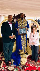 I Change Nations honored King Oyo of the Kingdom of Tooro as the Worlds First Civility King Dr. Clyde Rivers and his delegation had the privilege to travel with King Oyo's entourage and see the work he has done in the development of his Kingdom The king has an environmental program to preserve the environment for the future generations of his kingdom He was given a special honor from the World Civility Global Spokesman, Dr I Change Nations is a Culture of Honor System, the organization is committed to bringing back the lost art of honor by building a Culture of Honor that recognizes individuals throughout the world who have exemplified extraordinary humanitarian efforts to effectively change nations I Change Nations was founder by Dr Dr. Clyde Rivers is the Spokesperson for the World Civility Day, Community Civility Counts Initiative, Dr Others that have received awards from I Change Nations include such leaders but not limited to President Yoweri Museveni, of Uganda – Honored for his great leadership in establishing and maintaining peace in his country First Lady, Janet Museveni, of Uganda – Honored for the AIDS awareness policy ABC (Abstinence, Birth Control, and Contraception) an ever-present battle for the health of their people Vice President of Kenya, Kalonzo Musyoka Honored for his efforts in the peace making process for Kenya, Sudan and Burundi President Pierre Nkurunziza, of Republic of Burundi – Honored for his efforts to bring peace to a 12-year civil war between the two major tribes in his country Former President Olusegun Obasanjo, of Nigeria – Honored for the Anticorruption policies he implemented in Nigeria First Lady Maria de Luz Guebuza, of Republic of Mozambique – Honored for her humanitarian efforts for the youth and women of her country as well as bringing AIDS awareness programs Former President Wolde Giorgis, of Ethiopia – Honored for his efforts to build a better environment in his country Dr. Vanda Pignato – Former 1st Lady of El Salvador, was honored for her tireless efforts in protecting for women’s rights in the Republic of El Salvador Dr. Kenneth David Kaunda – Former President of Zambia, was honored for his life’s work to establish peace in Zambia and on the continent of Africa For more information about I Change Nations www.ichangenations.org